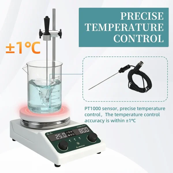 LHS-300 Magnetic Stirrer Hot Plate with Probe
