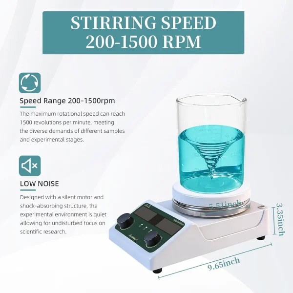 LHS-300 Magnetic Stirrer Hot Plate with Probe