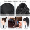 24" Water Wave Ponytail Extension Brand New