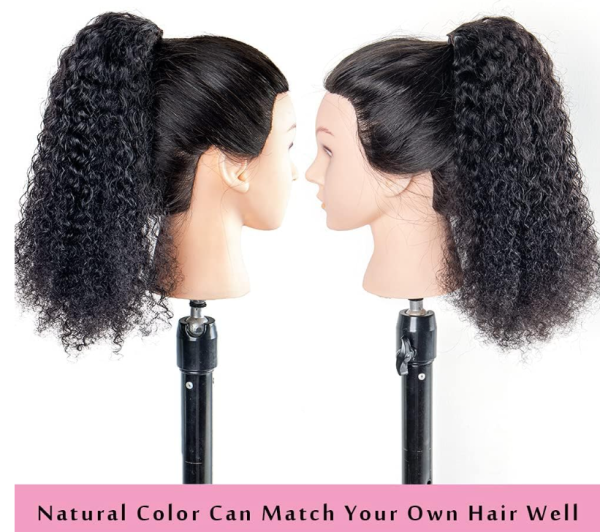 Kinky Curly Ponytail Extension
