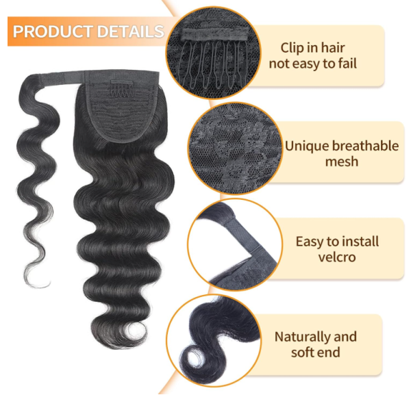 Screenshot 2026-08-06 101540 Body Wave Ponytail Extension Human Hair