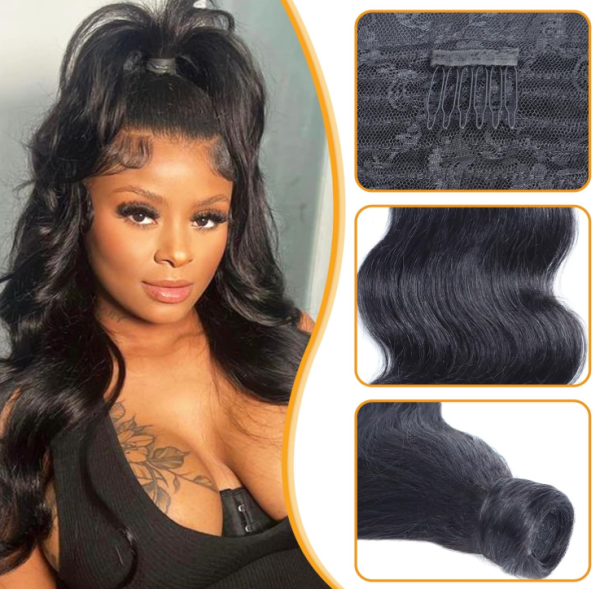 Screenshot 2026-08-06 101545 Body Wave Ponytail Extension Human Hair
